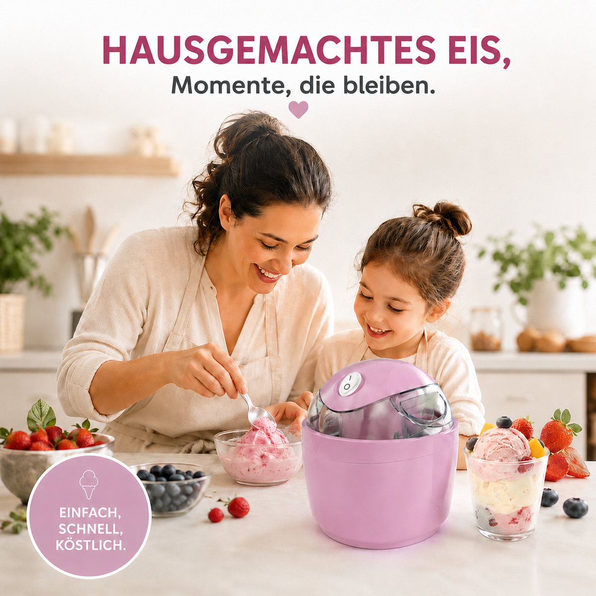 EisWerk™ Mini Eismaschine