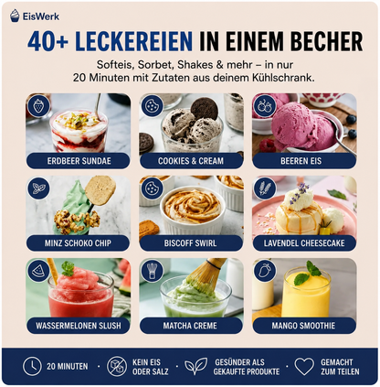 EisWerk™ Mini Eismaschine